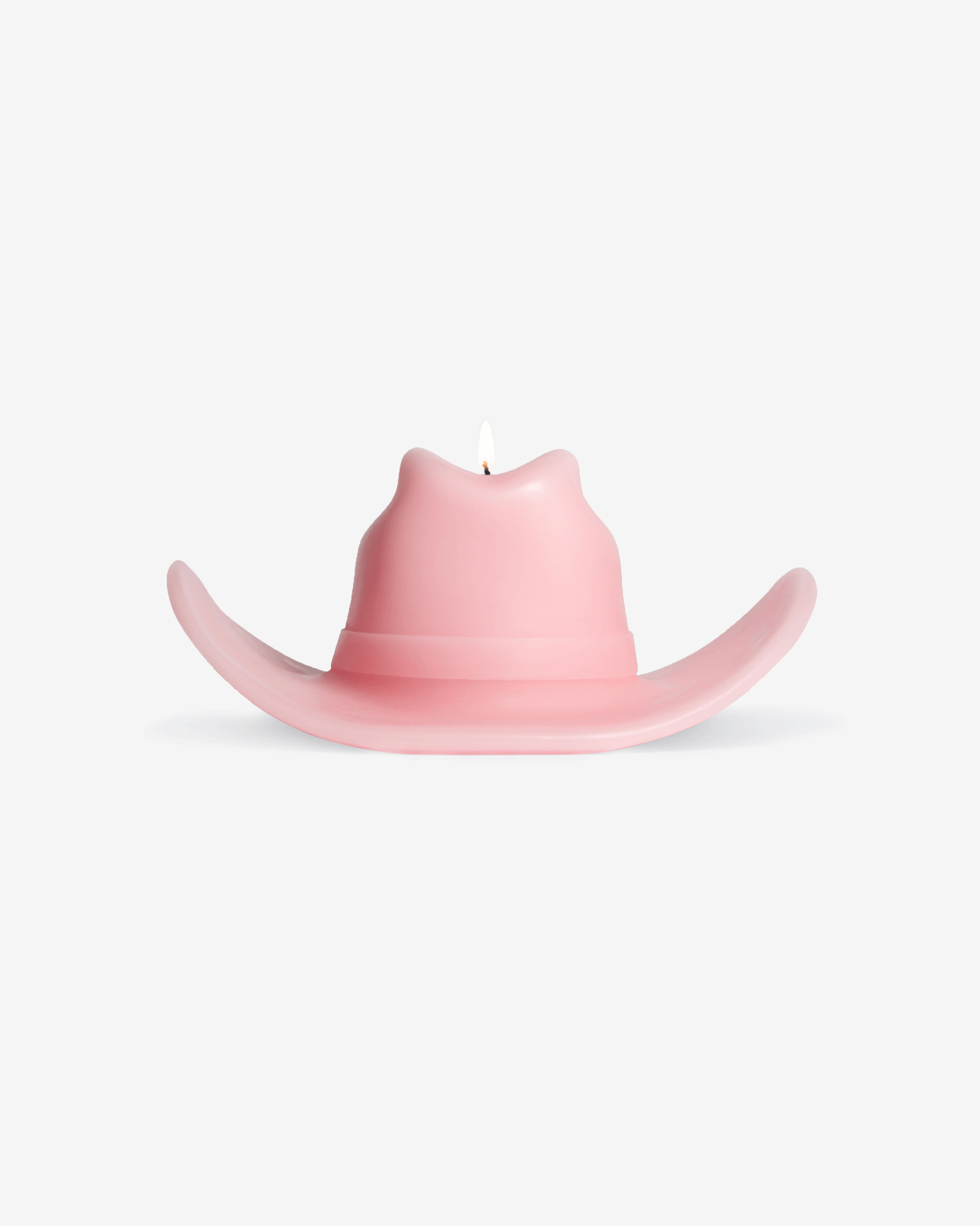 Cattleman Candle (Light Pink)